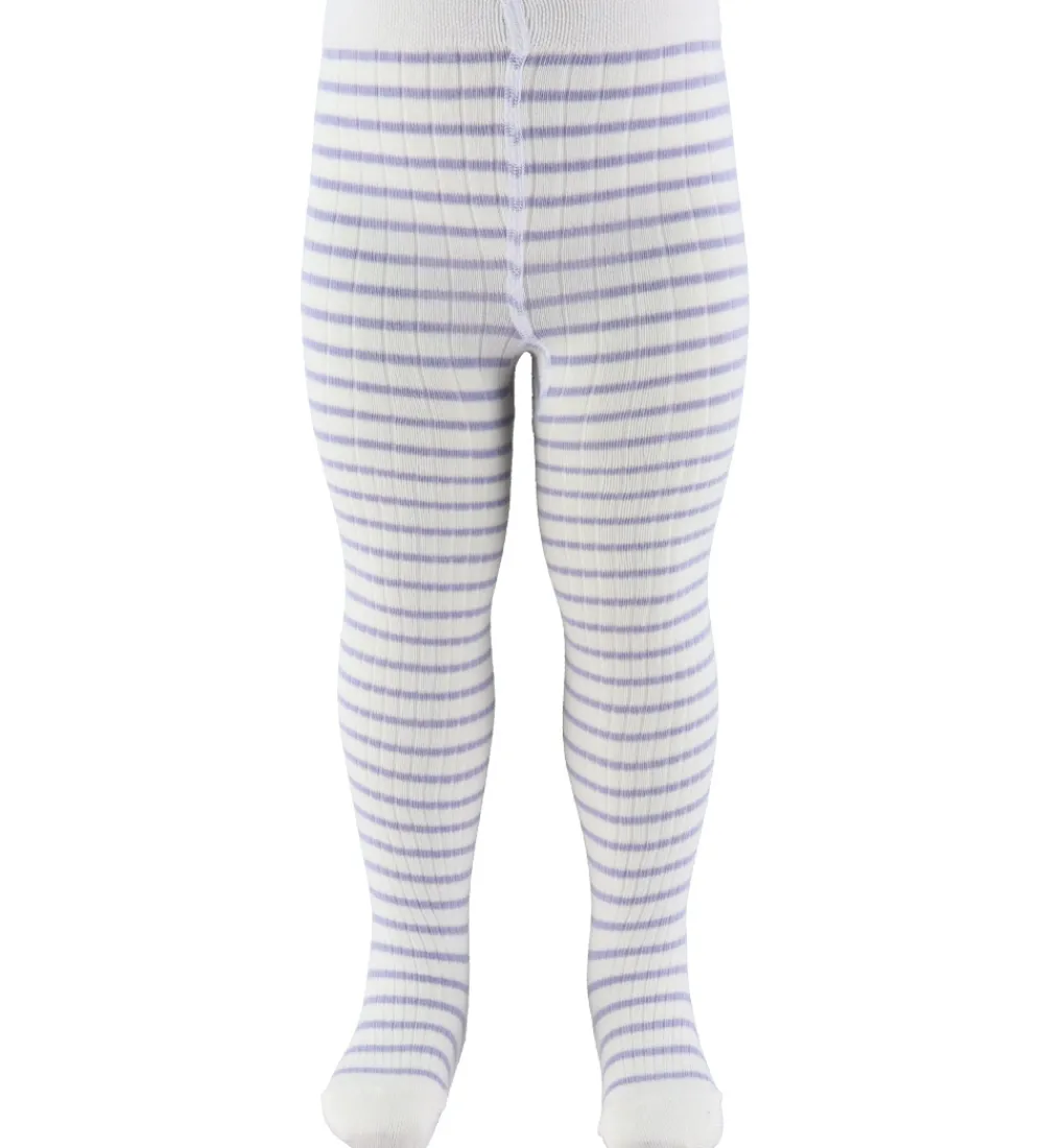 strøebukser - Rib - Bambus - Kallie - Lavender Sky|MP Discount