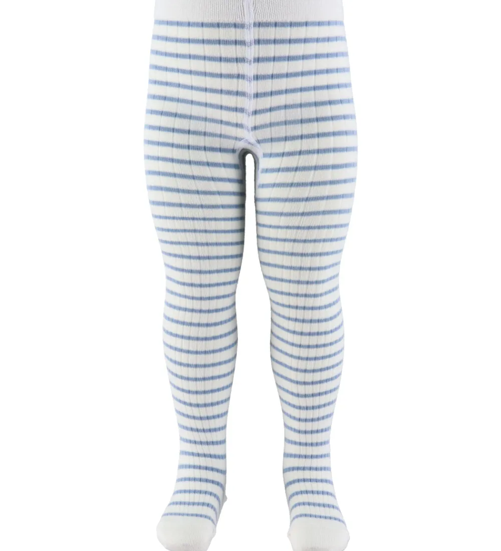 Strøebukser - Rib - Bambus - Kallie - Dusty Blue|MP Discount