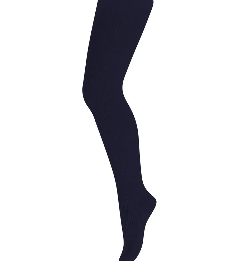 Strøebukser - Uld - Rib - Marley - Navy|MP Hot