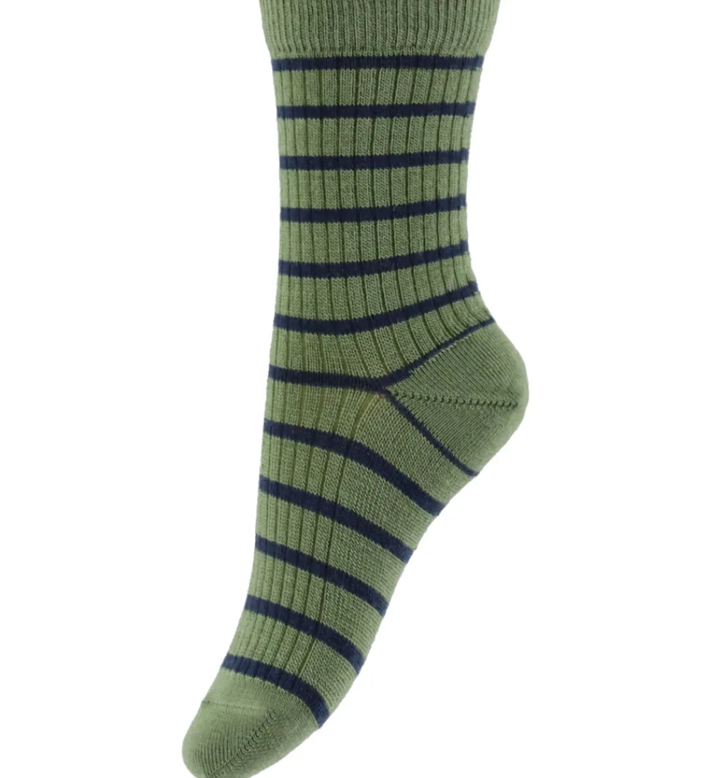 Strøer - Rib - Uld - Viggy - Olivine|MP New