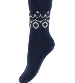 Strøer - Uld - Long - Torshavn - Navy|MP Hot