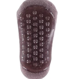 Strøer m. Antiskrid - Uld - Dark Purple Dove|MP