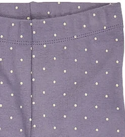 Bukser - Rib - Dot - Lilac Fog/Oak|Müsli New