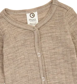 Heldragt - Rib - Uld - Balsam Melange|Müsli Clearance