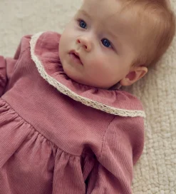 Kjole - Fløjl - Nostalgia Rose|Müsli Clearance