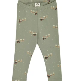 Leggings - Christmas - Shadow/Deep Green/Balsam Cream|Müsli Clearance