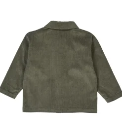 Skjorte - Fløjl - Deep Green|Müsli Online