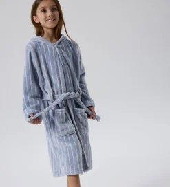 Badekåbe - Velour - NkfRose - Kentucky Blue|Name It New