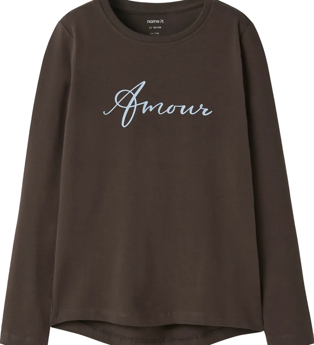 Bluse - NkfVix - Seal Brown/Amour|Name It Sale