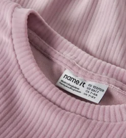 Bluse - Fløjlsvelour - NkfVeloa - Keepsake Lilac|Name It Sale