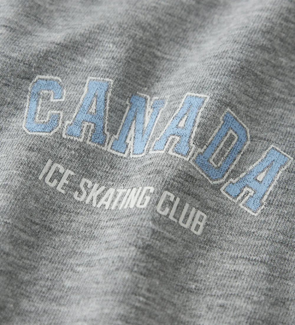 Bluse - NkfVix - Grey Melange/Canada|Name It Sale