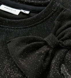 Bluse - NmfRoisin - Sort m. Glimmer|Name It Discount