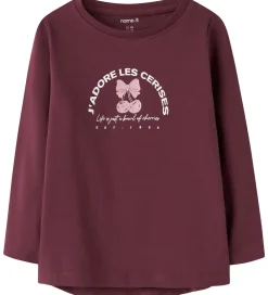 Bluse - NmfVix - Burgundy/Cerises|Name It