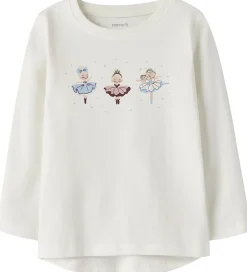 Bluse - NmfVix - Cloud Dancer/Dance|Name It Online