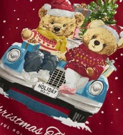 Bluse - NmfVosmas - Jester Red/Xmas Bunny|Name It Discount