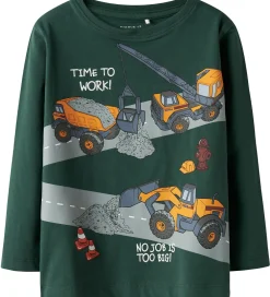 Bluse - NmmOfek - Bistro Green|Name It Best