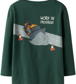 Bluse - NmmOfek - Bistro Green|Name It Best