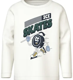 Bluse - NmmVux - Cloud Dancer/Skates|Name It Best