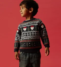 Bluse - NmnRastokka - Strik - Dark Sapphire|Name It Hot