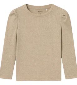 Bluse - Rib - NmfSiclo - Glitter - Cement|Name It Best