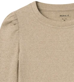 Bluse - Rib - NmfSiclo - Glitter - Cement|Name It Best