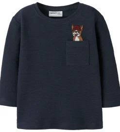 Bluse - Rib - NmmRofus - Navy Blazer|Name It Outlet