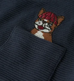 Bluse - Rib - NmmRofus - Navy Blazer|Name It Outlet