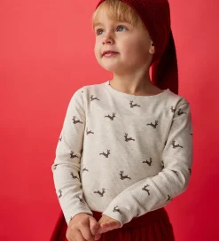 Bluse - Rib - NmnRoko - Peyote Melange|Name It Discount