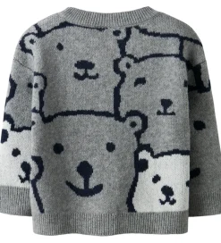 Bluse - Strik - NmmSauel - Gråmeleret|Name It Sale