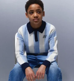 Bluse - Strik - Viskoseblanding - NkmSima - Kentucky Blu|Name It