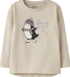 Bluser - 2-Pak - NmfVix - Cloud Dancer/Cement Penguin|Name It Hot