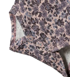 Body l/æ - NbfOalia - Burnished Lilac m. Blomster|Name It Outlet