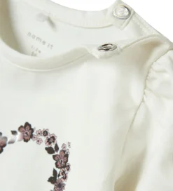 Body l/æ - NbfOasa - Cloud Dancer m. Hjerte|Name It