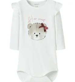 Body l/æ - NbfRindy - Bright White|Name It Clearance