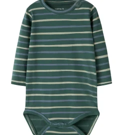 Body l/æ - NbmVroels - Bistro Green/Stripes|Name It Best