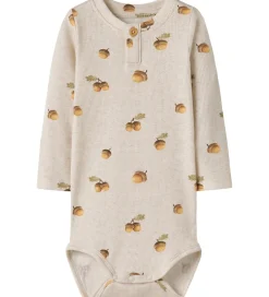 Body l/æ - Rib - NbmOlyan - Peyote Melange m. Agern|Name It