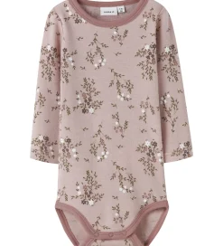 Body l/æ - Uld - NbfWillow - Shadow Gray/Long Flower|Name It Sale