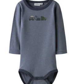 Body l/æ - Uld - NbmWillow - Folkstone Gray/Working Mach|Name It Best