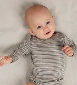 Body l/æ - Uld/Modal - Rib - NbmWomi - Satellite/Stripes|Name It Outlet