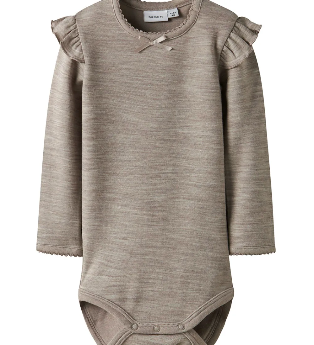 Body l/æ - Uld/Viskose - NbfWyla - Satellite|Name It Sale