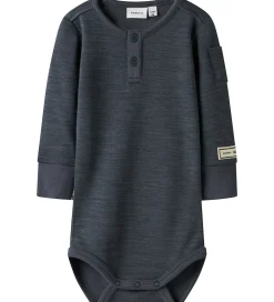 Body l/æ - Uld/Viskose - NbmWyla - Ombre Blue|Name It Sale