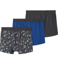 Boxershorts - 3-Pak - Noos - NkmBoxer - Forged Iron/Spac|Name It