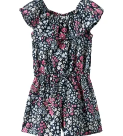 Buksedragt - NmfVinaya - Carmine Rose/Cute Flower|Name It Clearance