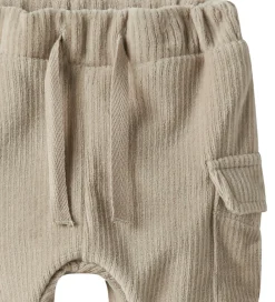 Bukser - Fløjlsvelour - NmmRonny - Island Fossil|Name It