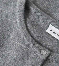 Cardigan - Noos - Strik - NkfSaluna - Gråmeleret|Name It Discount