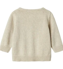 Cardigan - Strik - NbfLinie - Peyote Melange m. Print|Name It Discount