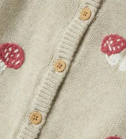 Cardigan - Strik - NbfLinie - Peyote Melange m. Print|Name It Discount