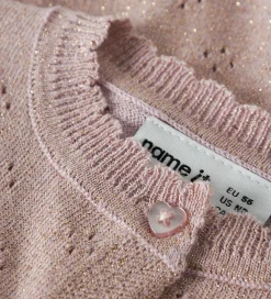 Cardigan - Strik - NbfRolia - Keepsake Lilac|Name It Hot