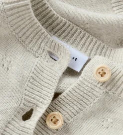 Cardigan - Strik - NmfSully - Peyote Melange|Name It Hot