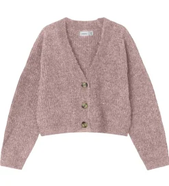 Cardigan - Strik - Noos - NkfHolly - Deauville Mauve|Name It Outlet